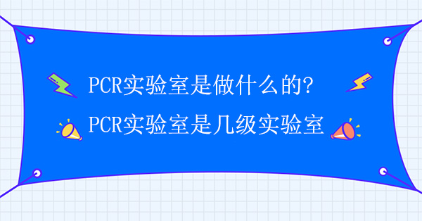 PCR实验室是做什么的?PCR实验室是几级实验室